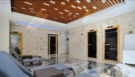 Видовая квартира 1+1, в центре Алании, 450 метров от пляжа Кейкубат, 58 кв.м. фото 14