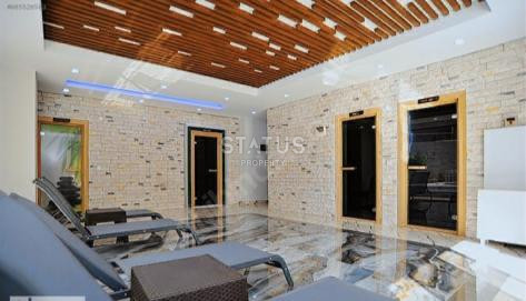 Видовая квартира 1+1, в центре Алании, 450 метров от пляжа Кейкубат, 58 кв.м. фото 15