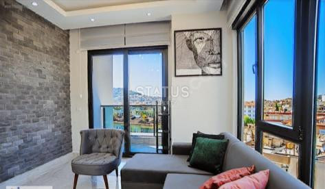 Видовая квартира 1+1, в центре Алании, 450 метров от пляжа Кейкубат, 58 кв.м. фото 21