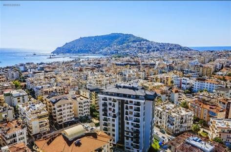 Видовая квартира 1+1, в центре Алании, 450 метров от пляжа Кейкубат, 58 кв.м. фото 22