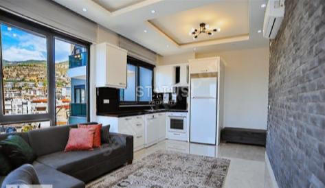 Видовая квартира 1+1, в центре Алании, 450 метров от пляжа Кейкубат, 58 кв.м. фото 24