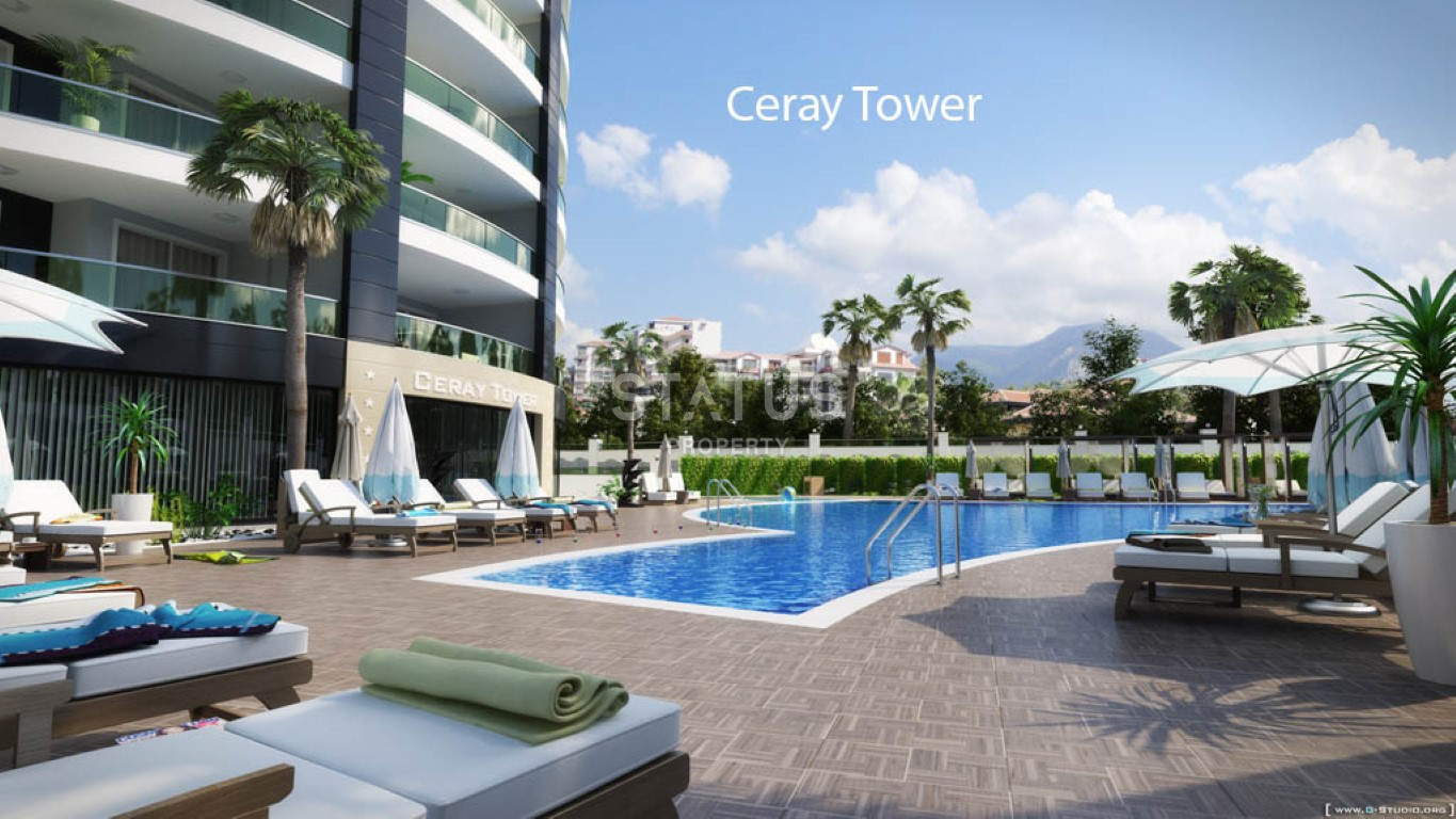 Просторная квартира 1+1 с мебелью в комплексе с инфраструктурой, 75 м2 фото 13