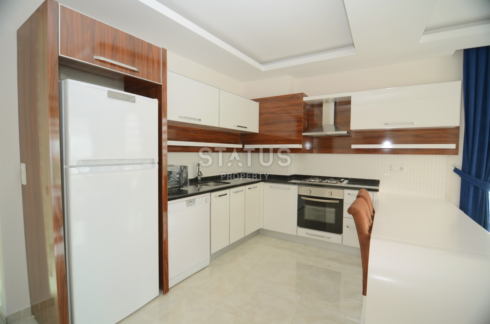 Просторная квартира 1+1 с мебелью в комплексе с инфраструктурой, 75 м2 фото 19