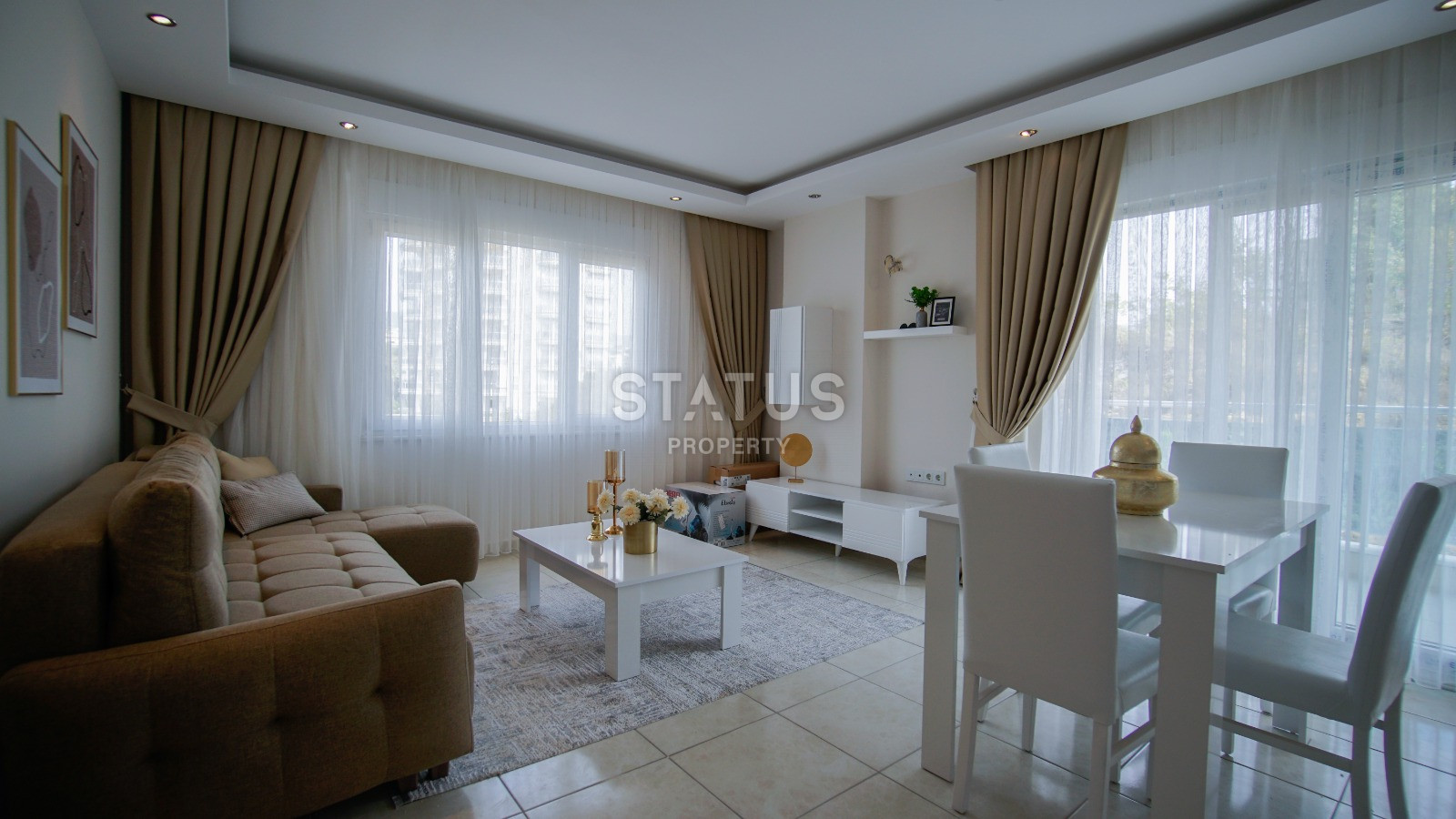 Меблированная квартира 1+1 в Авсалларе, 65 кв.м. фото 7