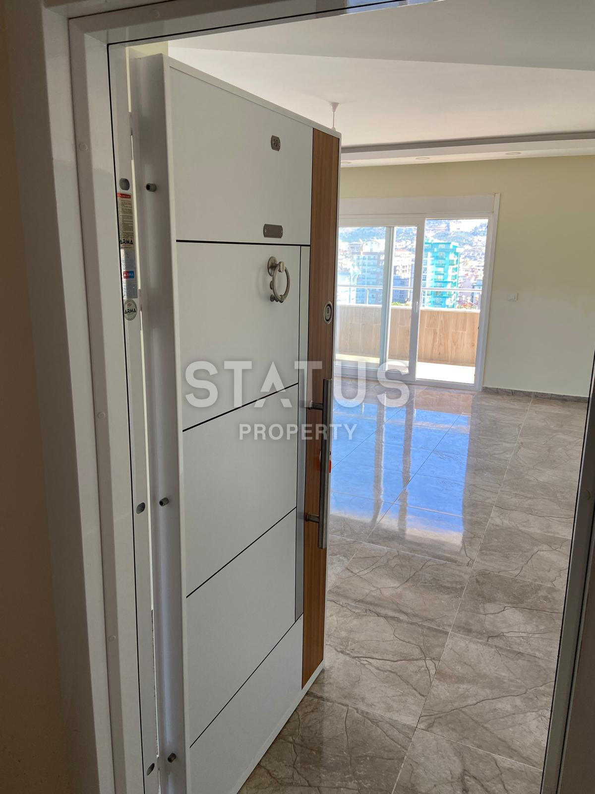 Панорамный дуплекс 2+1 с видом на море, горы и Наулу в районе Махмутлар, 145 кв.м. фото 8