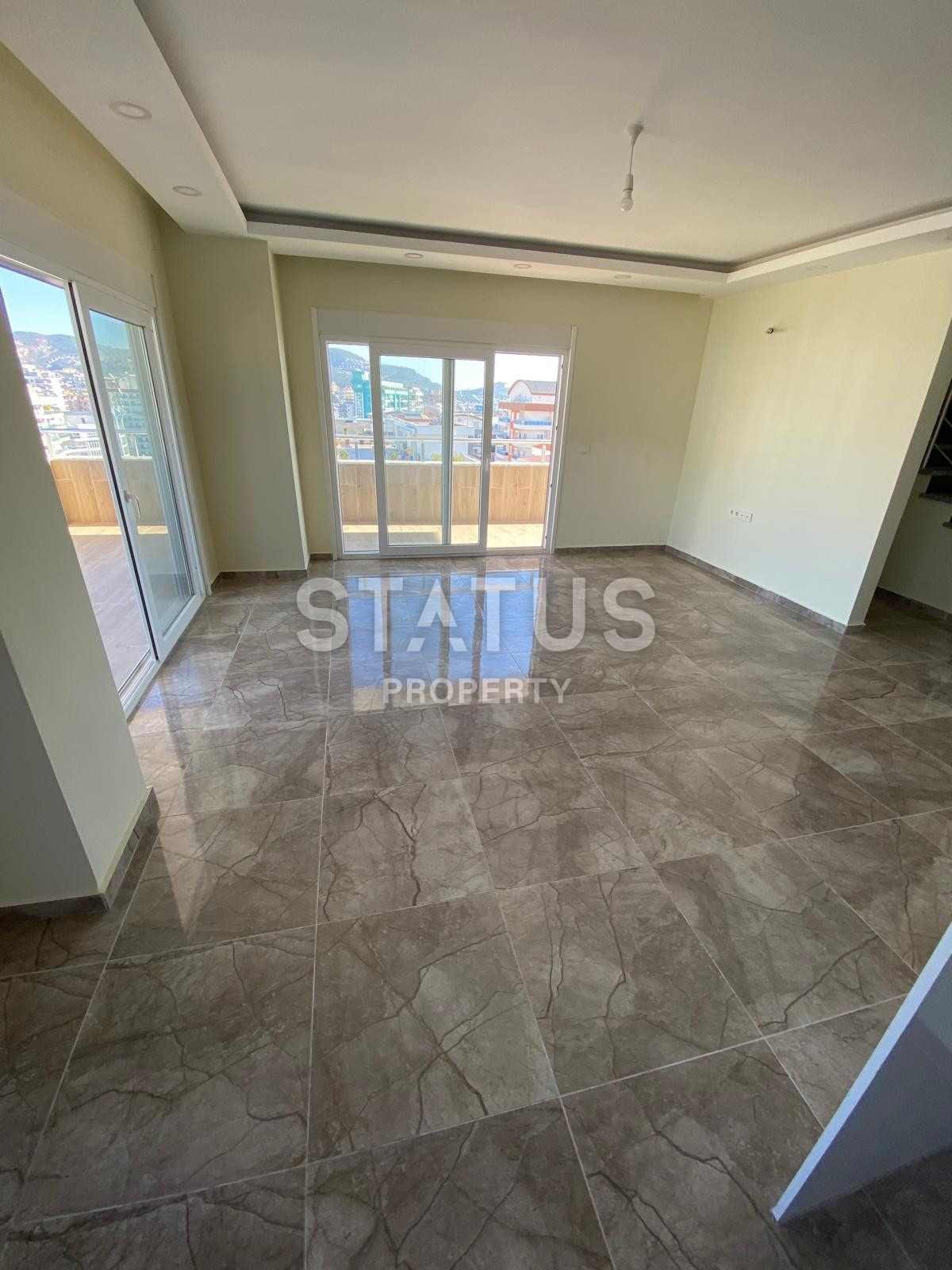 Панорамный дуплекс 2+1 с видом на море, горы и Наулу в районе Махмутлар, 145 кв.м. фото 9