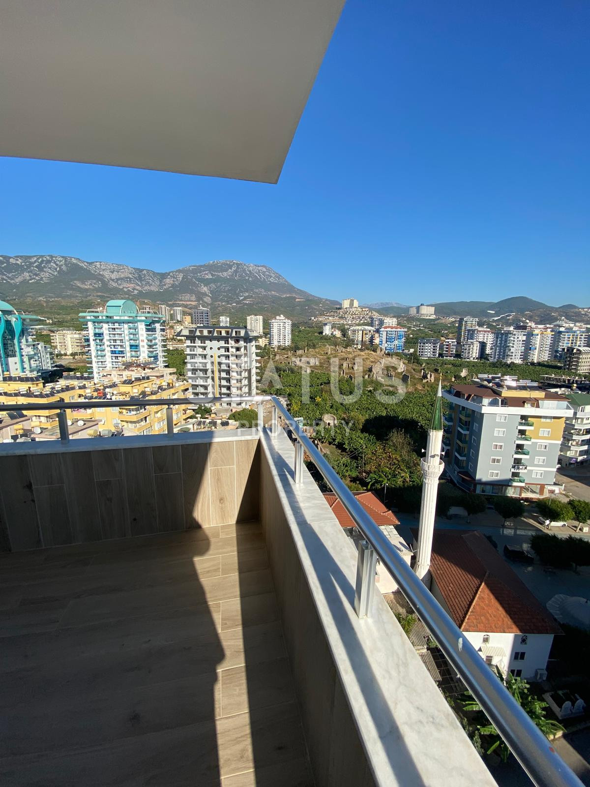 Панорамный дуплекс 2+1 с видом на море, горы и Наулу в районе Махмутлар, 145 кв.м. фото 27