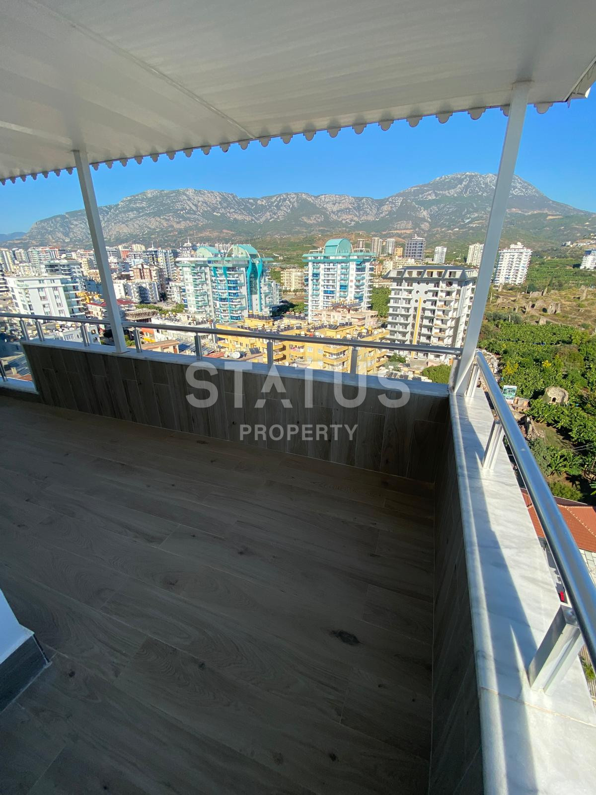 Панорамный дуплекс 2+1 с видом на море, горы и Наулу в районе Махмутлар, 145 кв.м. фото 38