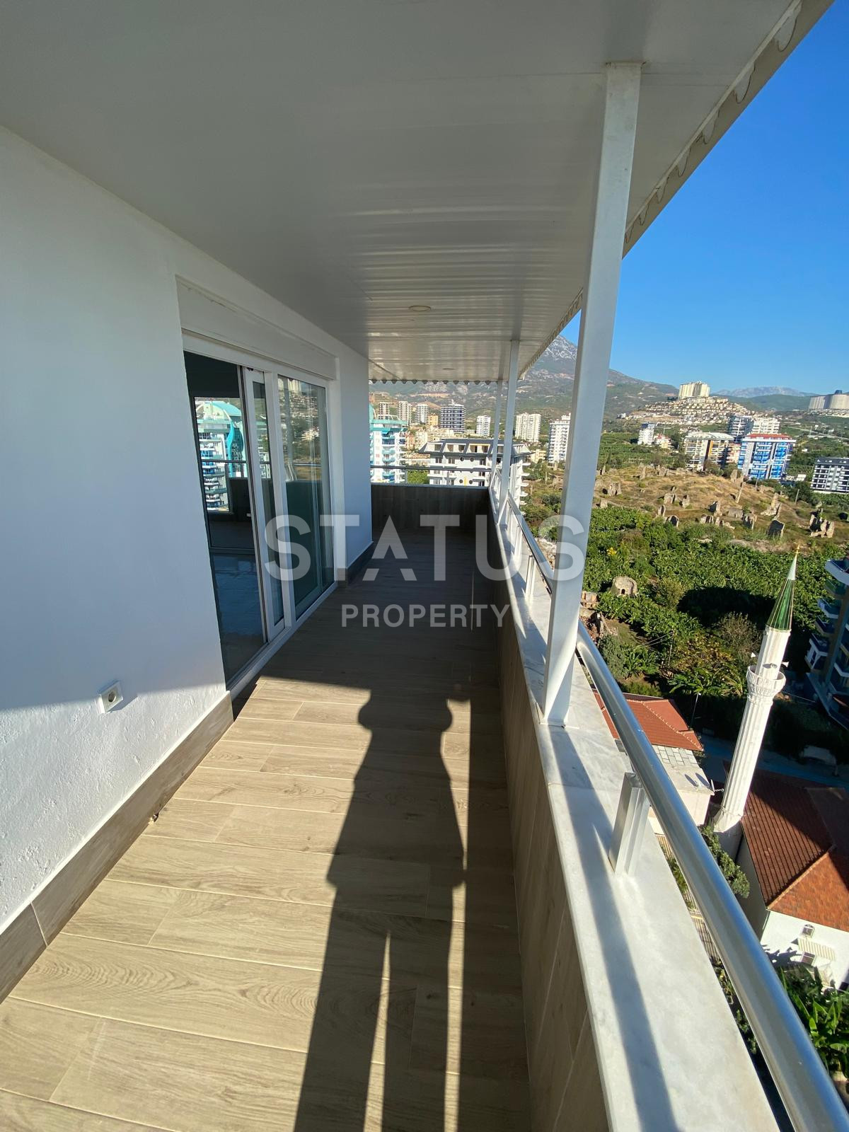 Панорамный дуплекс 2+1 с видом на море, горы и Наулу в районе Махмутлар, 145 кв.м. фото 39