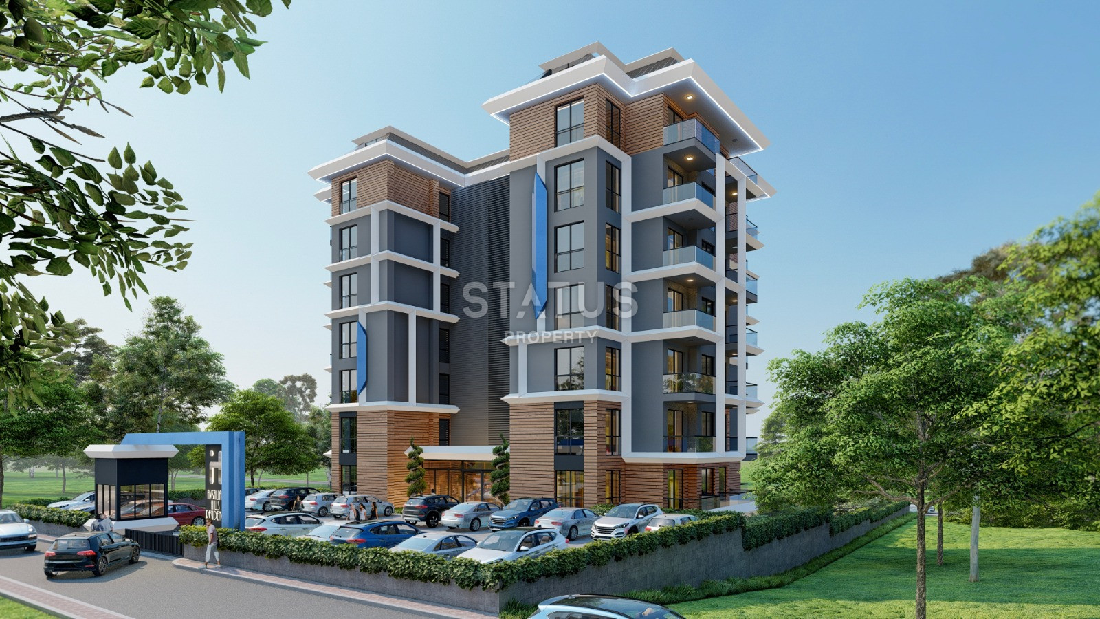 Проект на стадии котлована, в районе Авсаллар, 1+1, дуплексы 2+1, от 45,5 до 92,5 кв.м. фото 10