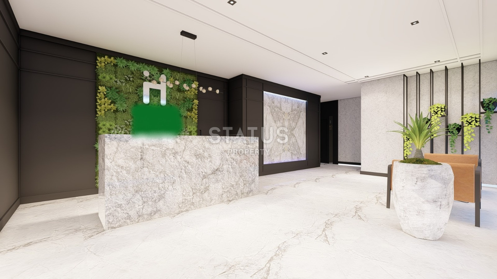 Проект на стадии котлована, в районе Авсаллар, 1+1, дуплексы 2+1, от 45,5 до 92,5 кв.м. фото 17