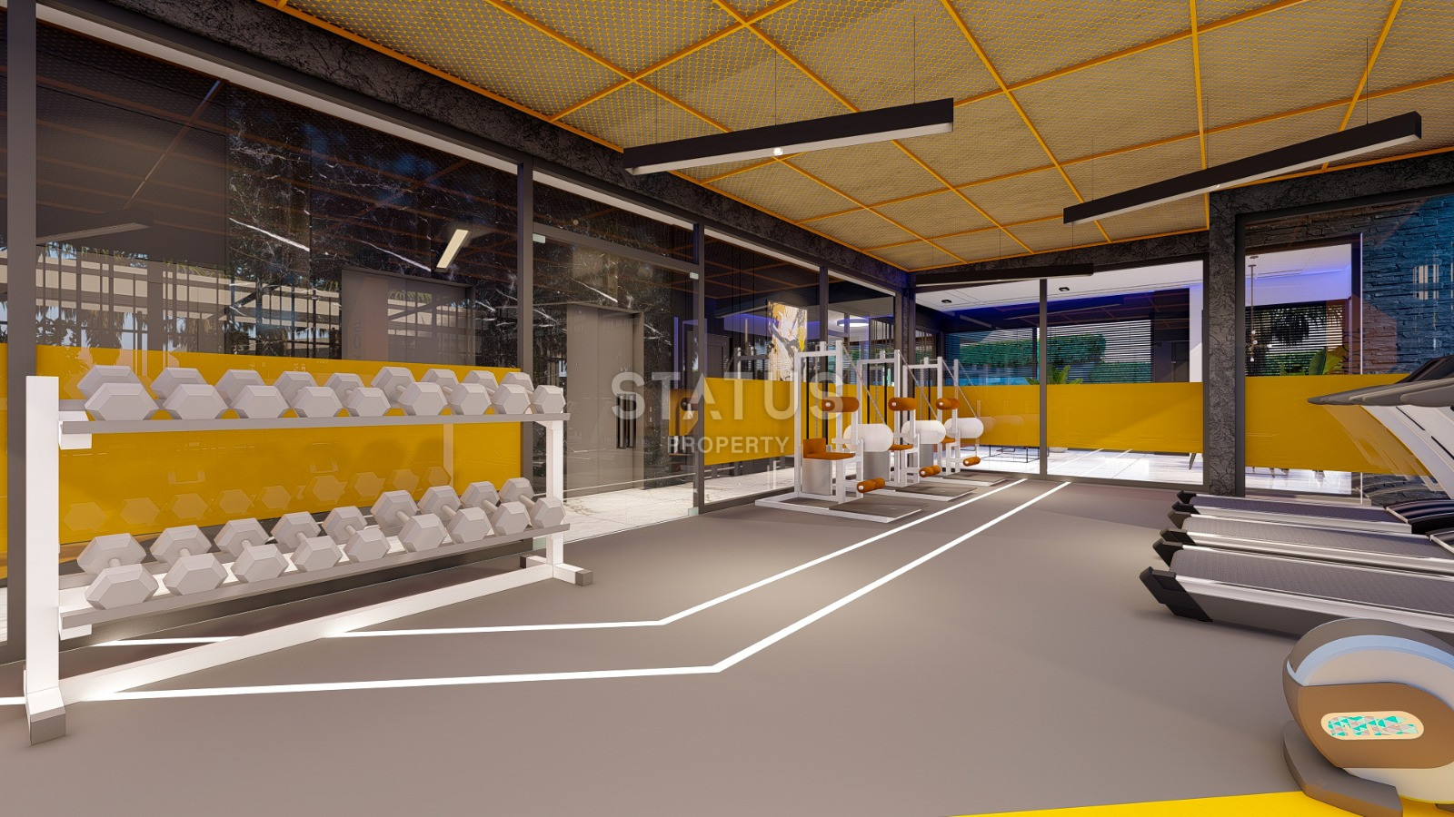 Проект на стадии котлована, в районе Авсаллар, 1+1, дуплексы 2+1, от 45,5 до 92,5 кв.м. фото 26