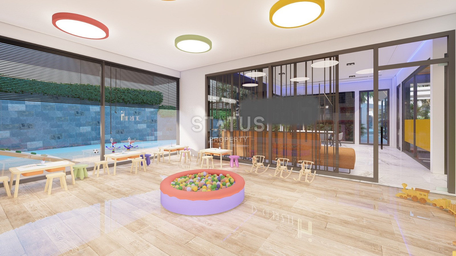 Проект на стадии котлована, в районе Авсаллар, 1+1, дуплексы 2+1, от 45,5 до 92,5 кв.м. фото 31