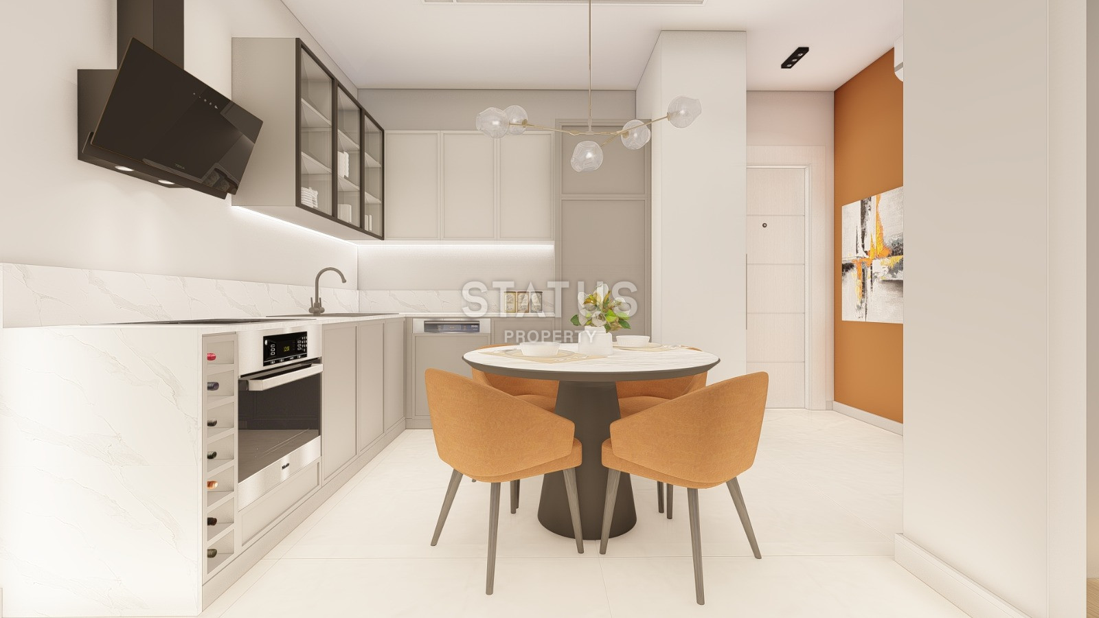 Проект на стадии котлована, в районе Авсаллар, 1+1, дуплексы 2+1, от 45,5 до 92,5 кв.м. фото 38