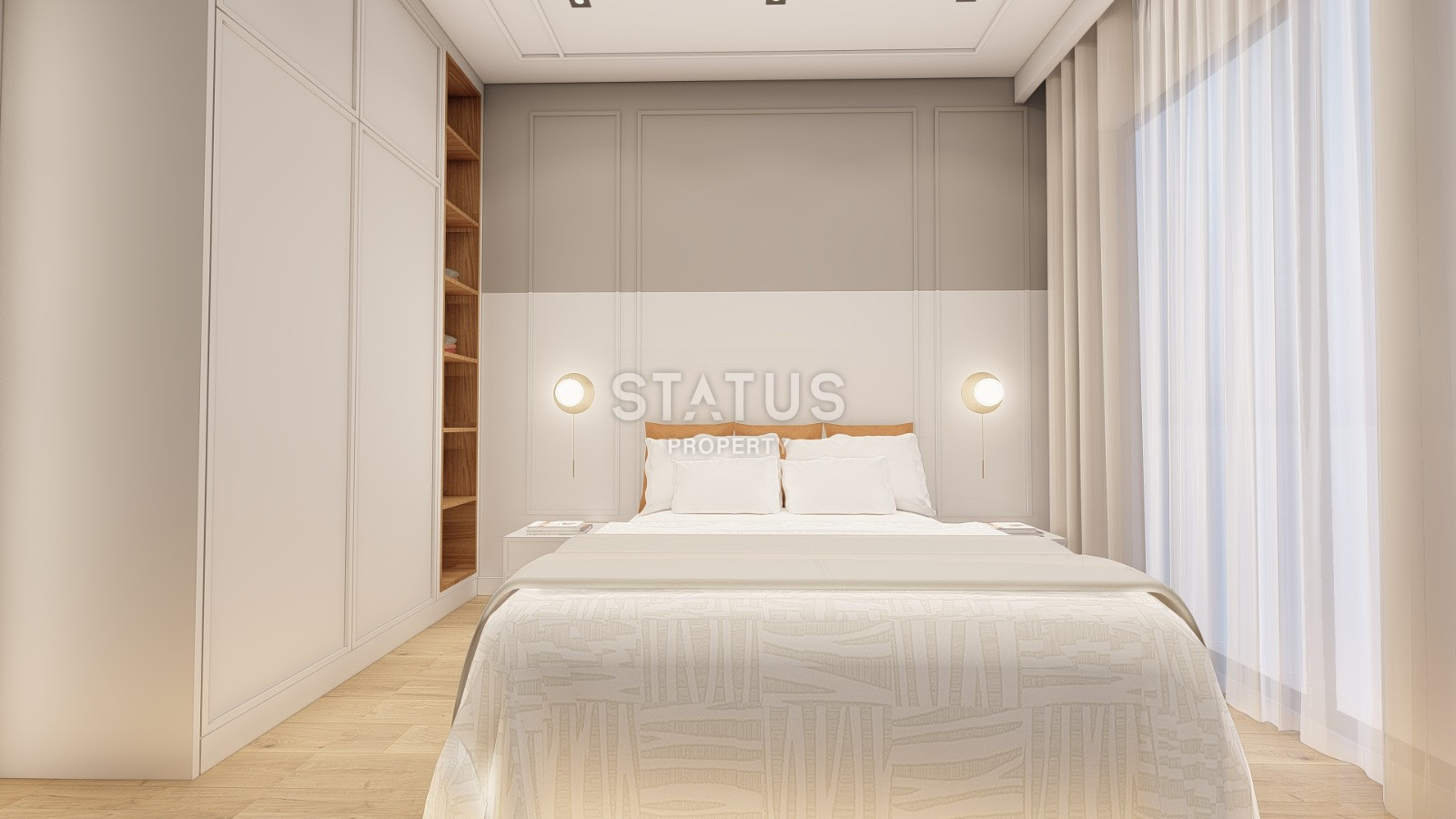 Проект на стадии котлована, в районе Авсаллар, 1+1, дуплексы 2+1, от 45,5 до 92,5 кв.м. фото 40