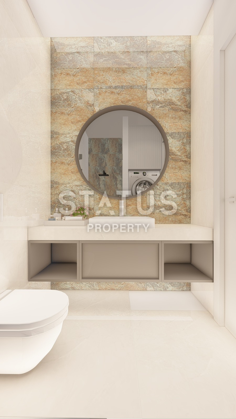 Проект на стадии котлована, в районе Авсаллар, 1+1, дуплексы 2+1, от 45,5 до 92,5 кв.м. фото 42