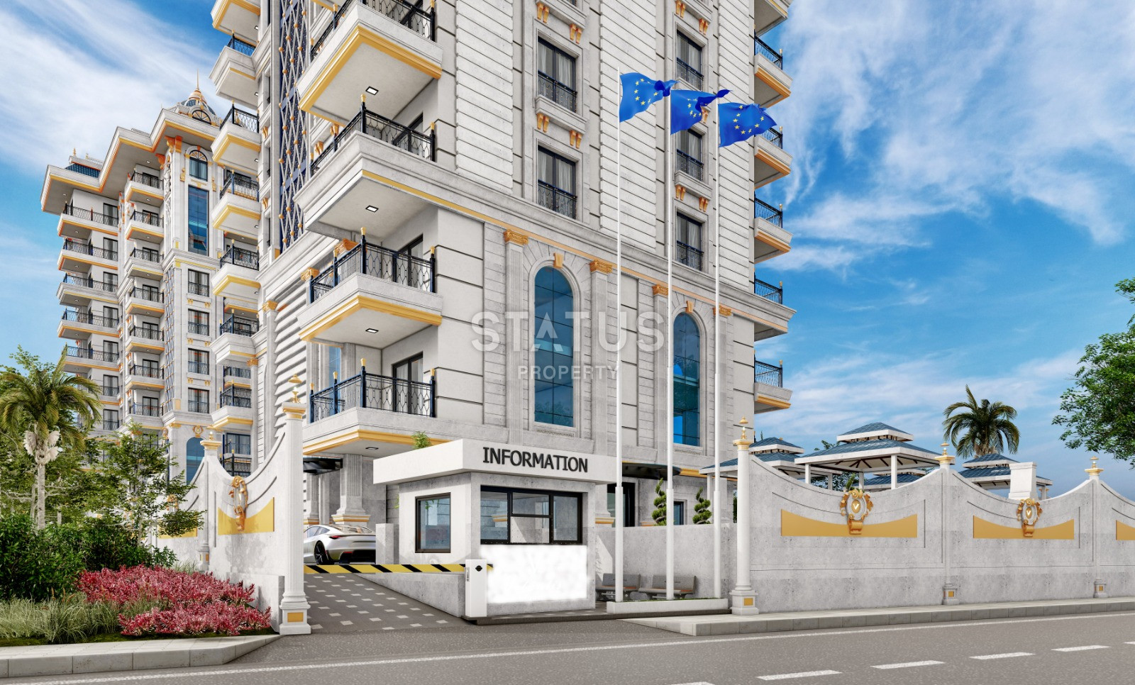 Проект на стадии котлована с видами на море и горы. Квартиры от 50 м2 в Махмутларе. фото 8