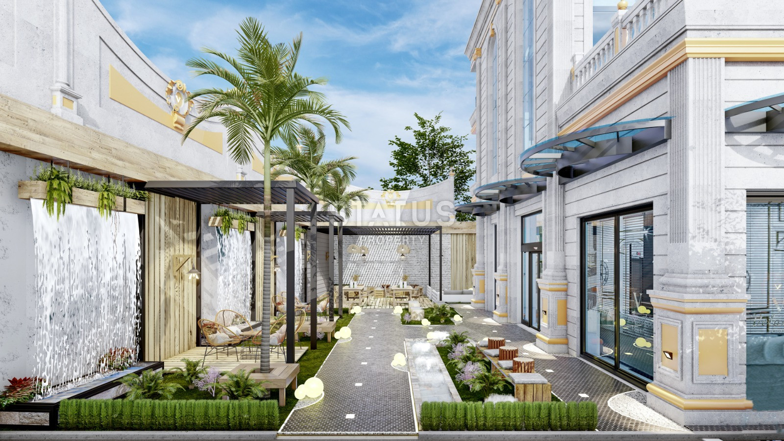 Проект на стадии котлована с видами на море и горы. Квартиры от 50 м2 в Махмутларе. фото 11