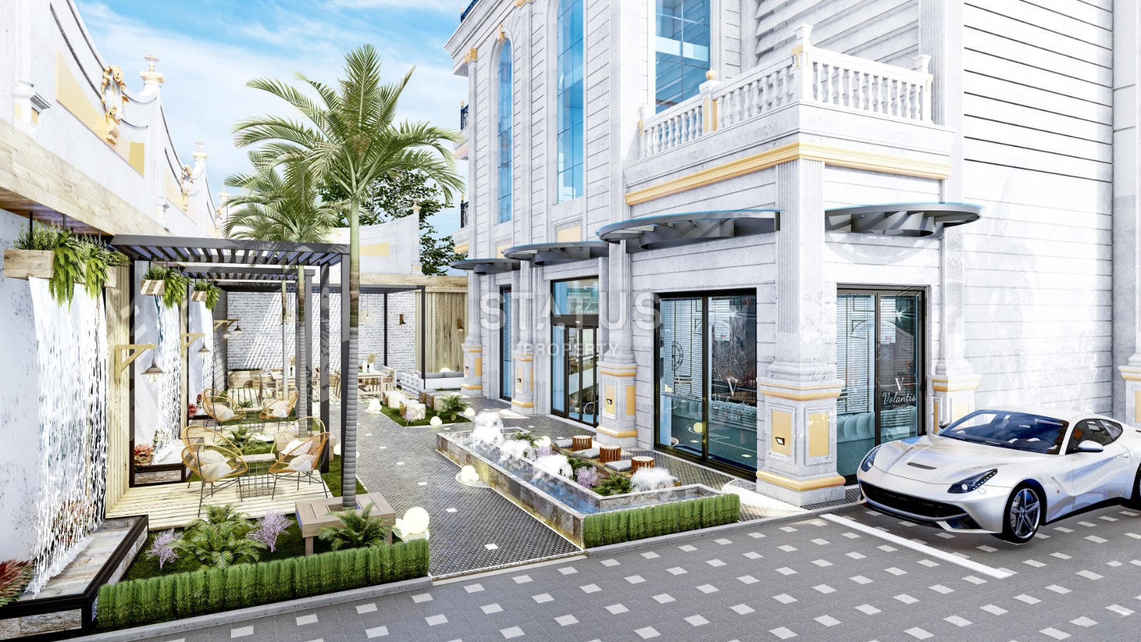 Проект на стадии котлована с видами на море и горы. Квартиры от 50 м2 в Махмутларе. фото 19