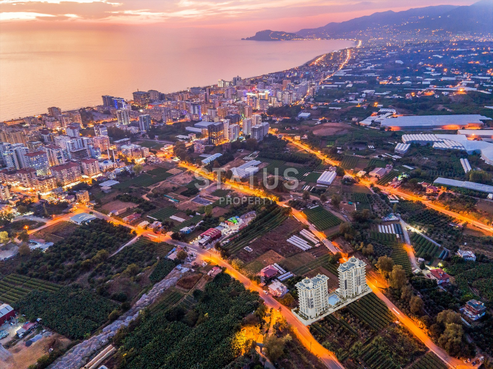 Проект на стадии котлована с видами на море и горы. Квартиры от 50 м2 в Махмутларе. фото 24