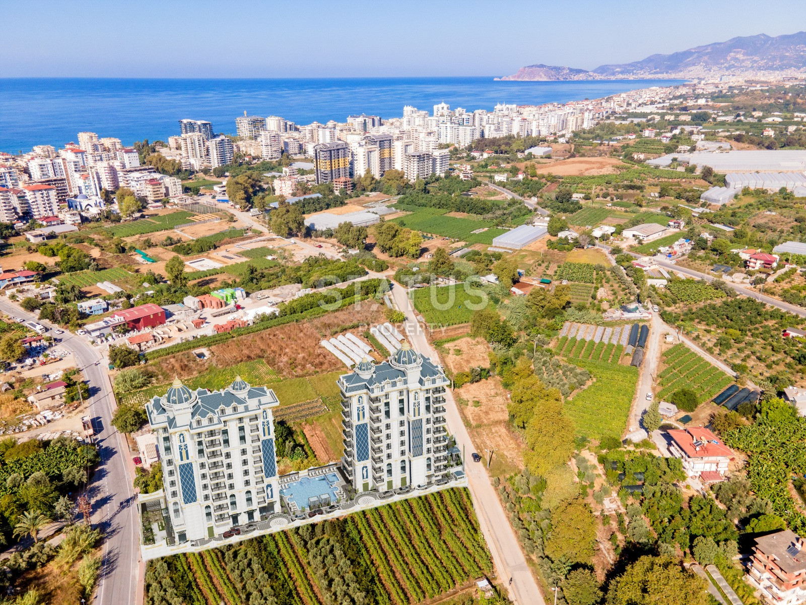 Проект на стадии котлована с видами на море и горы. Квартиры от 50 м2 в Махмутларе. фото 26