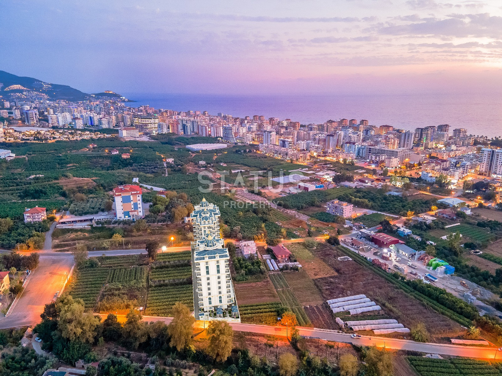 Проект на стадии котлована с видами на море и горы. Квартиры от 50 м2 в Махмутларе. фото 31