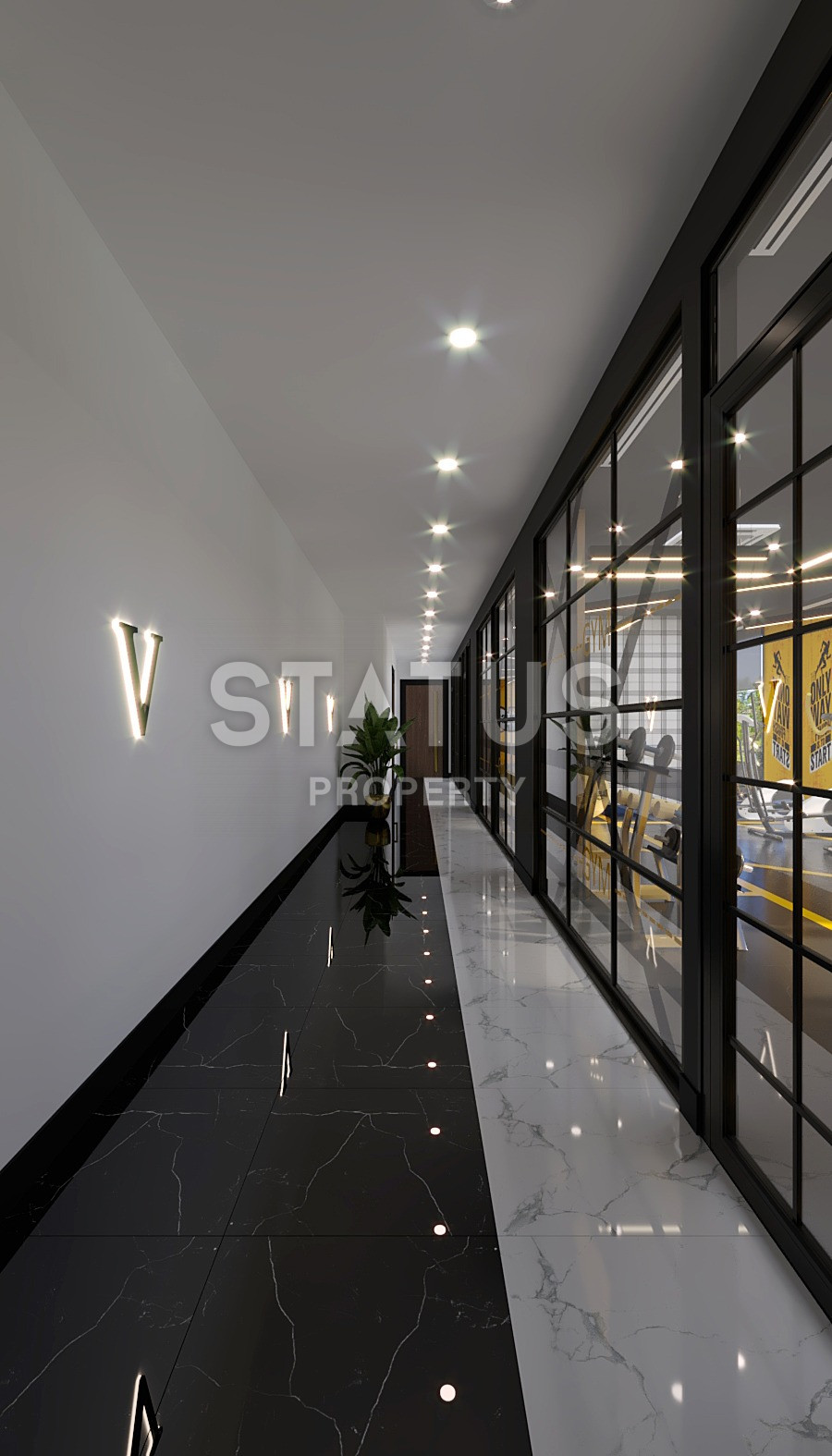 Проект на стадии котлована с видами на море и горы. Квартиры от 50 м2 в Махмутларе. фото 32