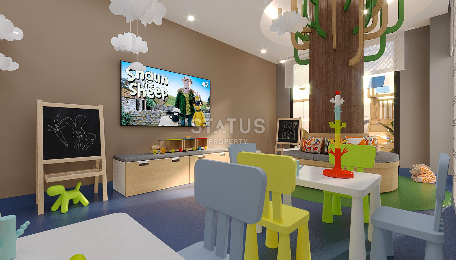 Проект на стадии котлована с видами на море и горы. Квартиры от 50 м2 в Махмутларе. фото 39