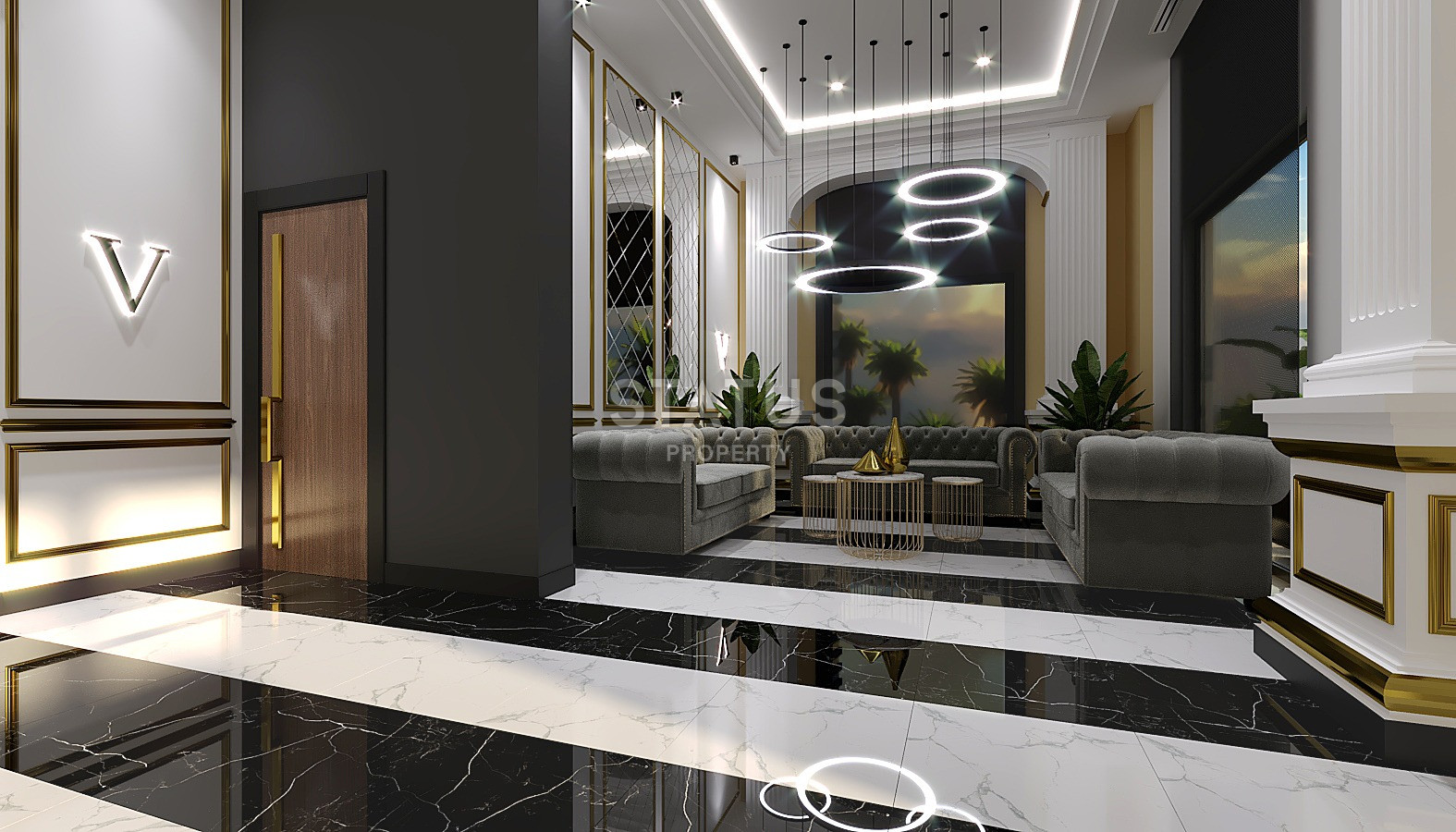 Проект на стадии котлована с видами на море и горы. Квартиры от 50 м2 в Махмутларе. фото 40