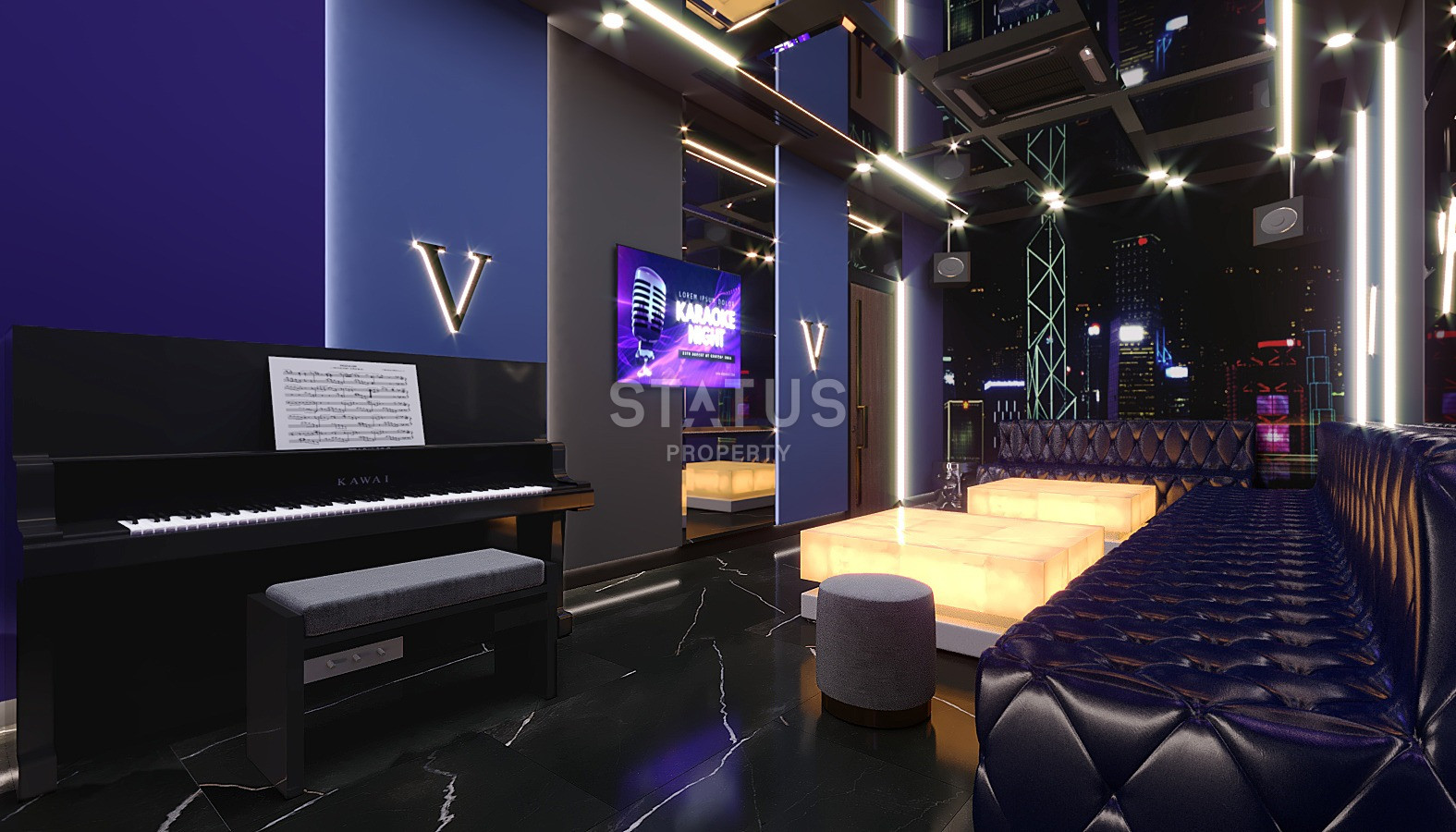 Проект на стадии котлована с видами на море и горы. Квартиры от 50 м2 в Махмутларе. фото 43