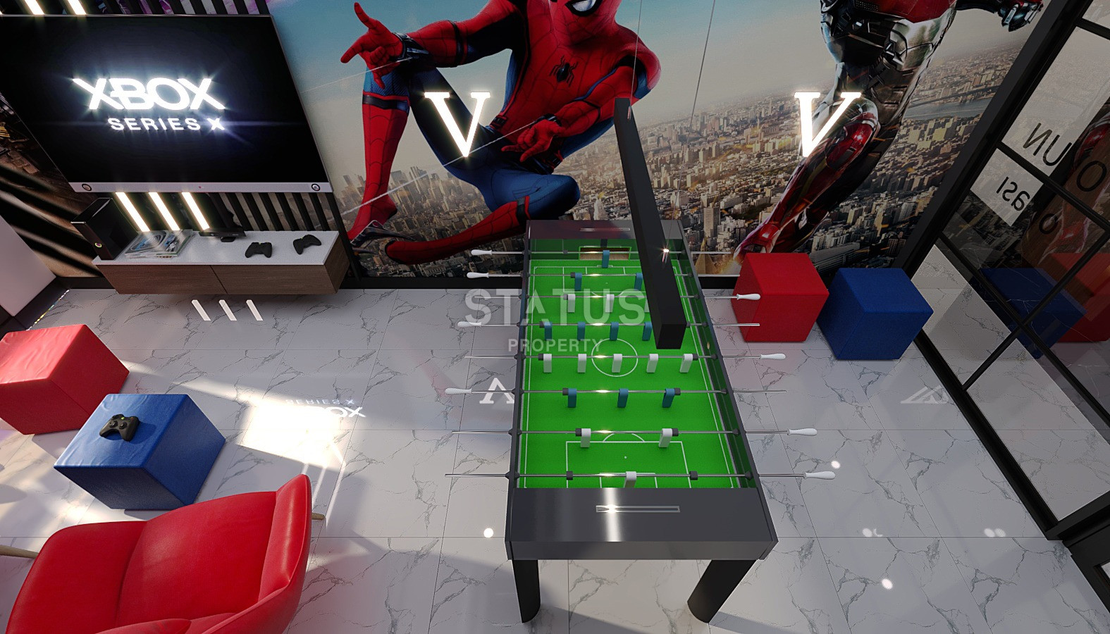 Проект на стадии котлована с видами на море и горы. Квартиры от 50 м2 в Махмутларе. фото 48