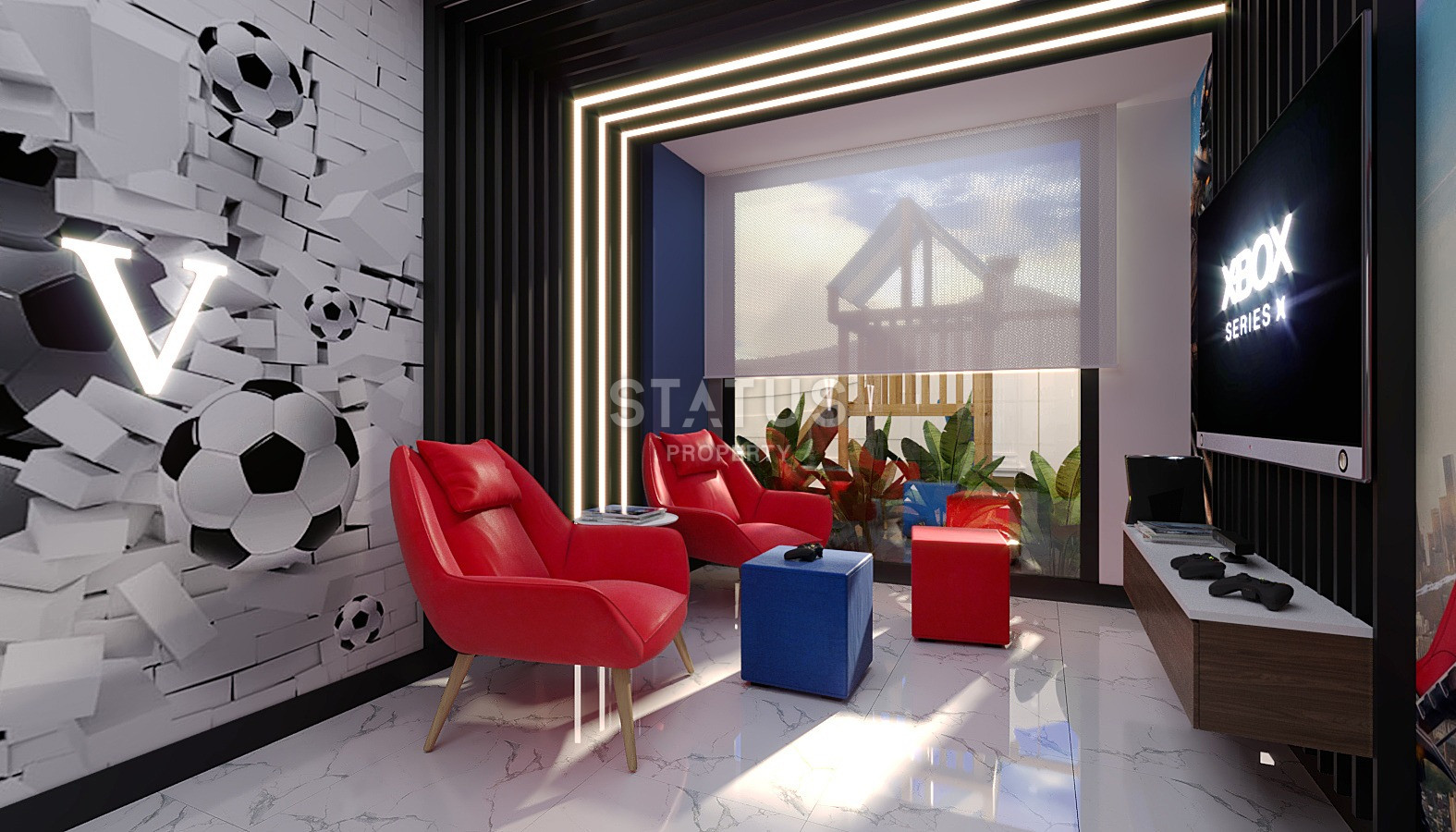 Проект на стадии котлована с видами на море и горы. Квартиры от 50 м2 в Махмутларе. фото 49