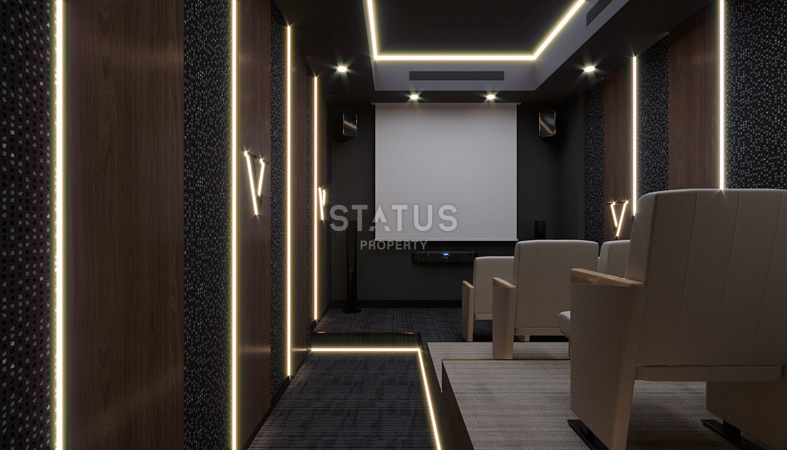 Проект на стадии котлована с видами на море и горы. Квартиры от 50 м2 в Махмутларе. фото 50