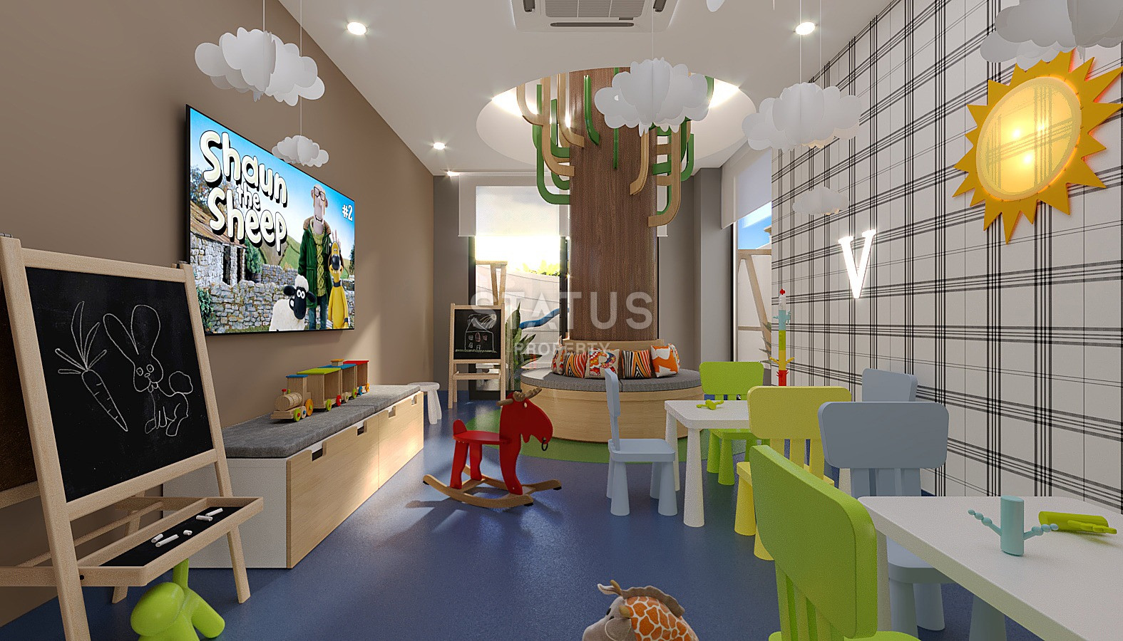 Проект на стадии котлована с видами на море и горы. Квартиры от 50 м2 в Махмутларе. фото 52