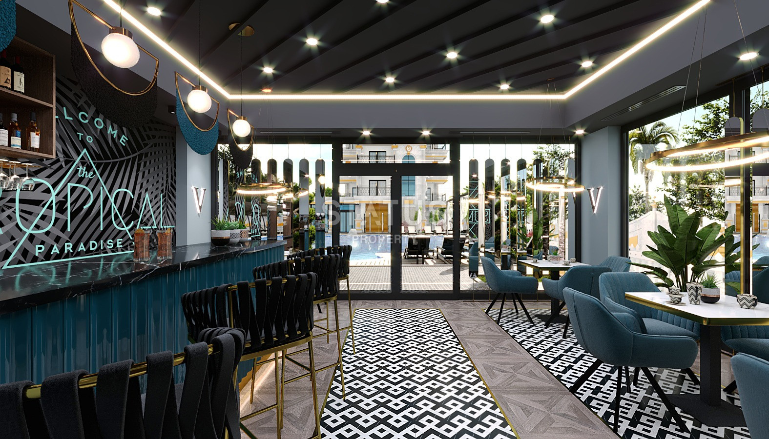 Проект на стадии котлована с видами на море и горы. Квартиры от 50 м2 в Махмутларе. фото 55