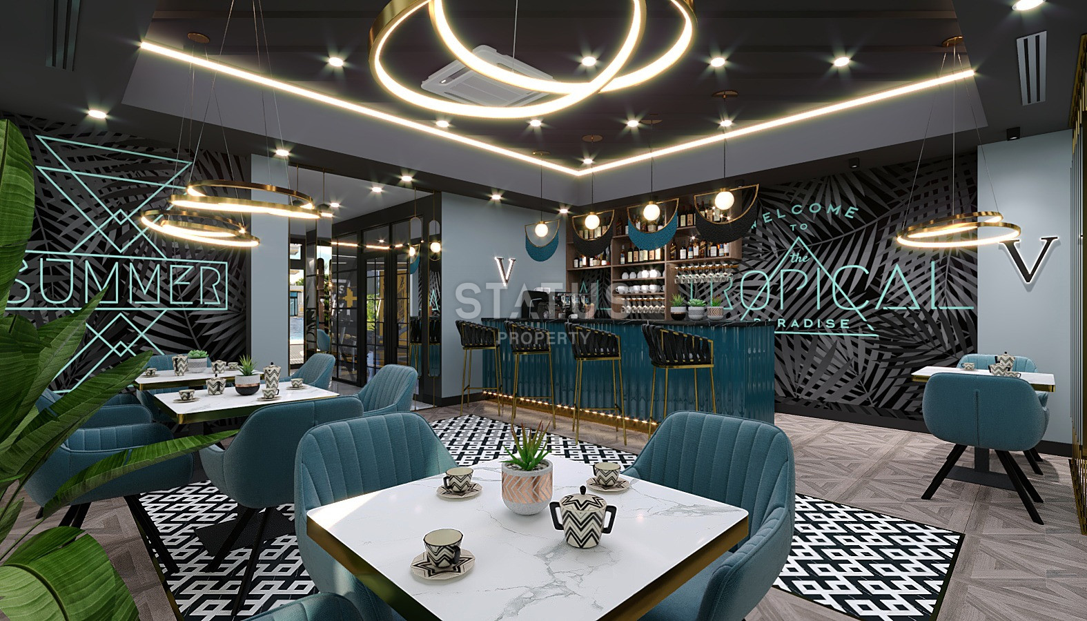 Проект на стадии котлована с видами на море и горы. Квартиры от 50 м2 в Махмутларе. фото 57