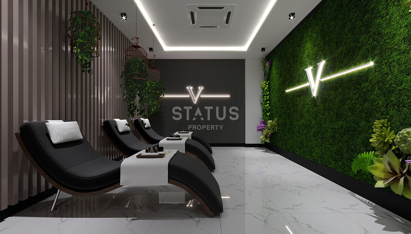 Проект на стадии котлована с видами на море и горы. Квартиры от 50 м2 в Махмутларе. фото 62