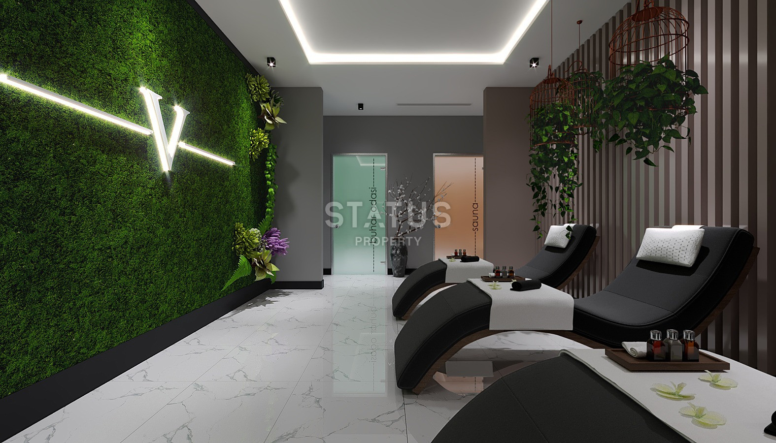 Проект на стадии котлована с видами на море и горы. Квартиры от 50 м2 в Махмутларе. фото 65