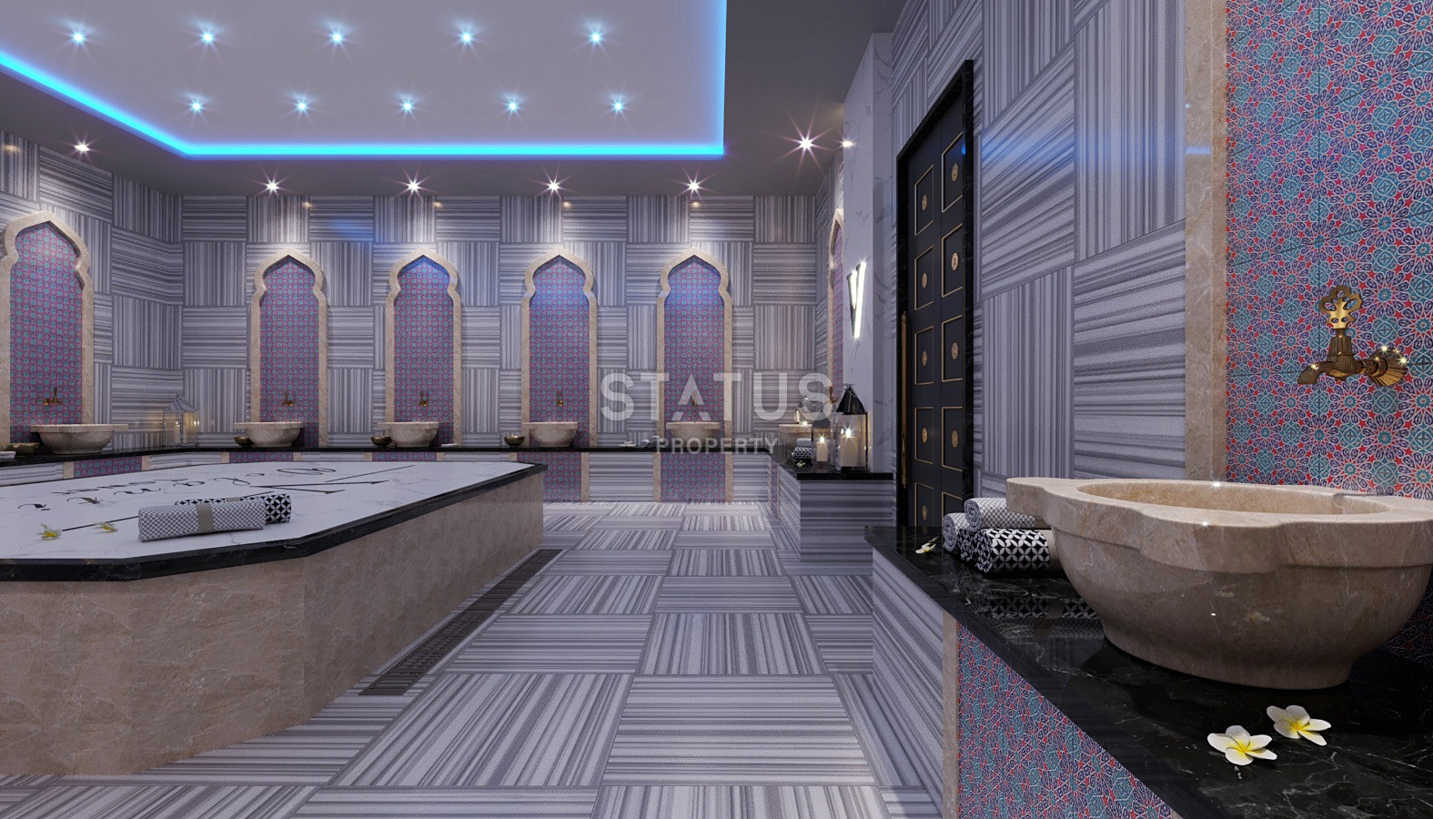 Проект на стадии котлована с видами на море и горы. Квартиры от 50 м2 в Махмутларе. фото 71