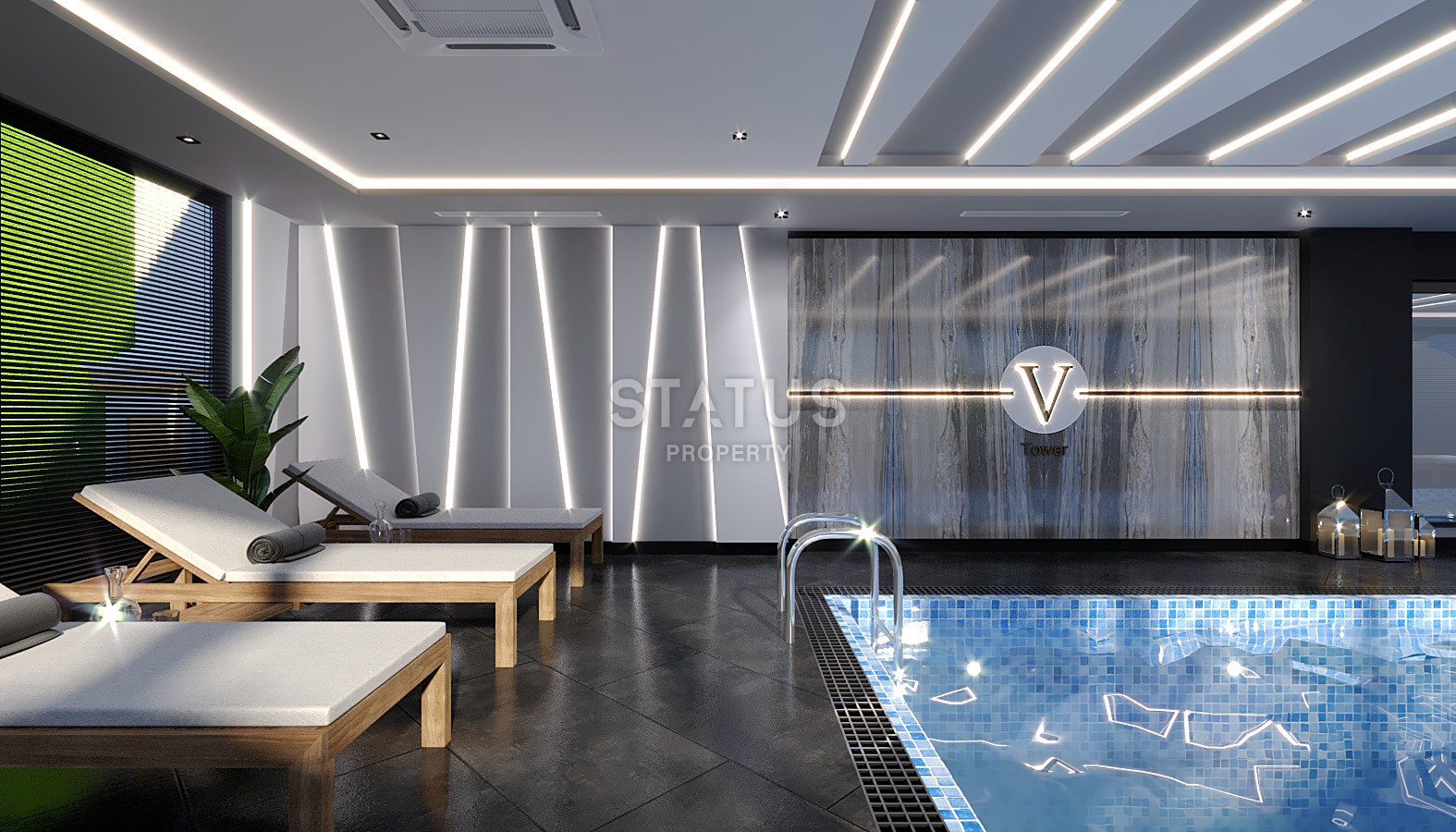 Проект на стадии котлована с видами на море и горы. Квартиры от 50 м2 в Махмутларе. фото 73