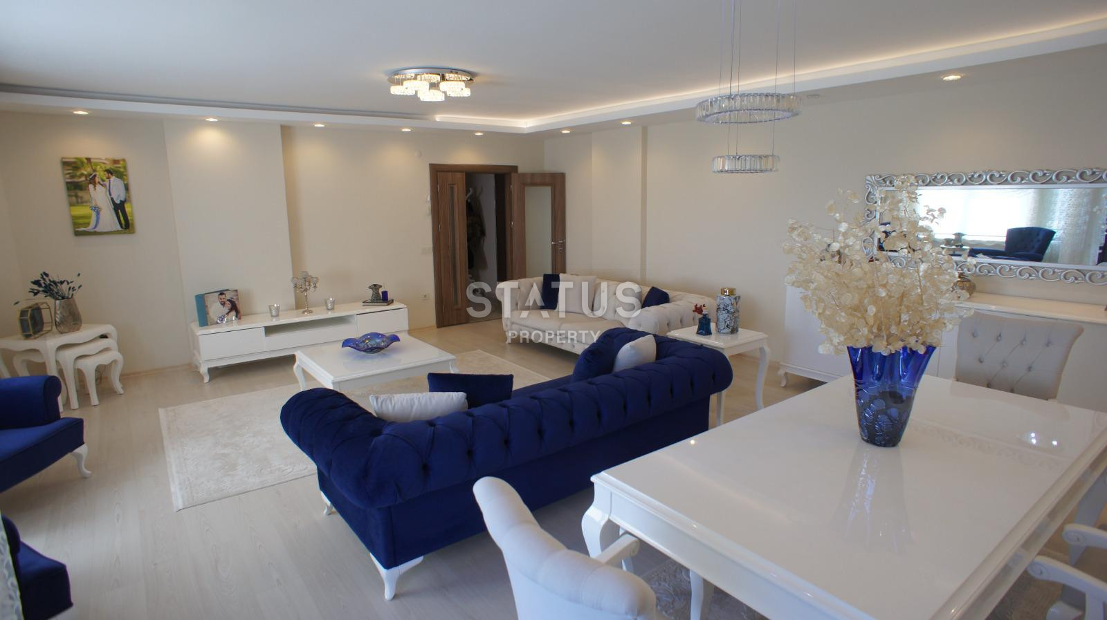 Duplex 3+1 on the first coastline, in the Kestel area, 250 sq.m. фото 10