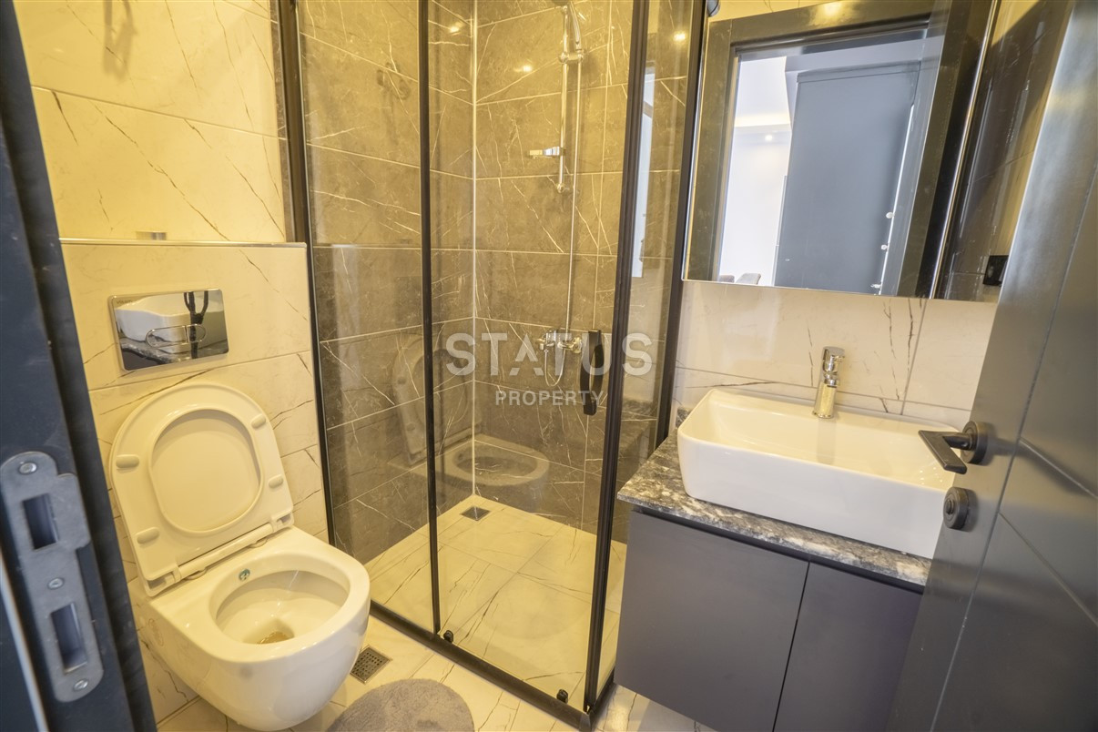 For sale is a 1+1 layout apartment in a new complex located in the Oba area фото 14