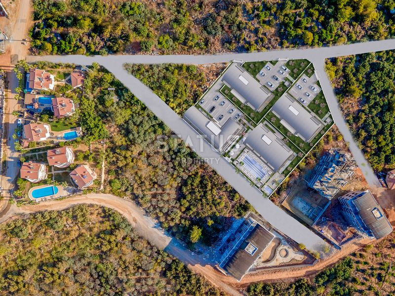 Инвестиционный проект на стадии котлована, в районе Оба, апартаменты различных планировок от 45 до 97 кв.м. фото 39