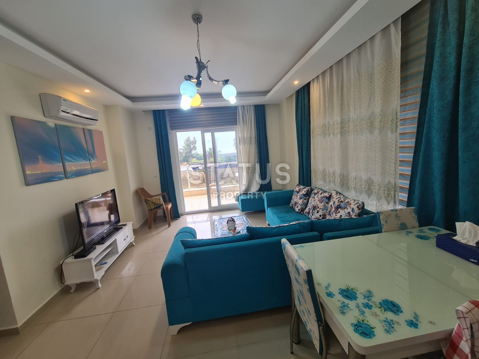 Просторные, меблированные апартаменты 2+1, в 150 метрах от моря, в районе Махмутлар, 100 кв.м. фото 4