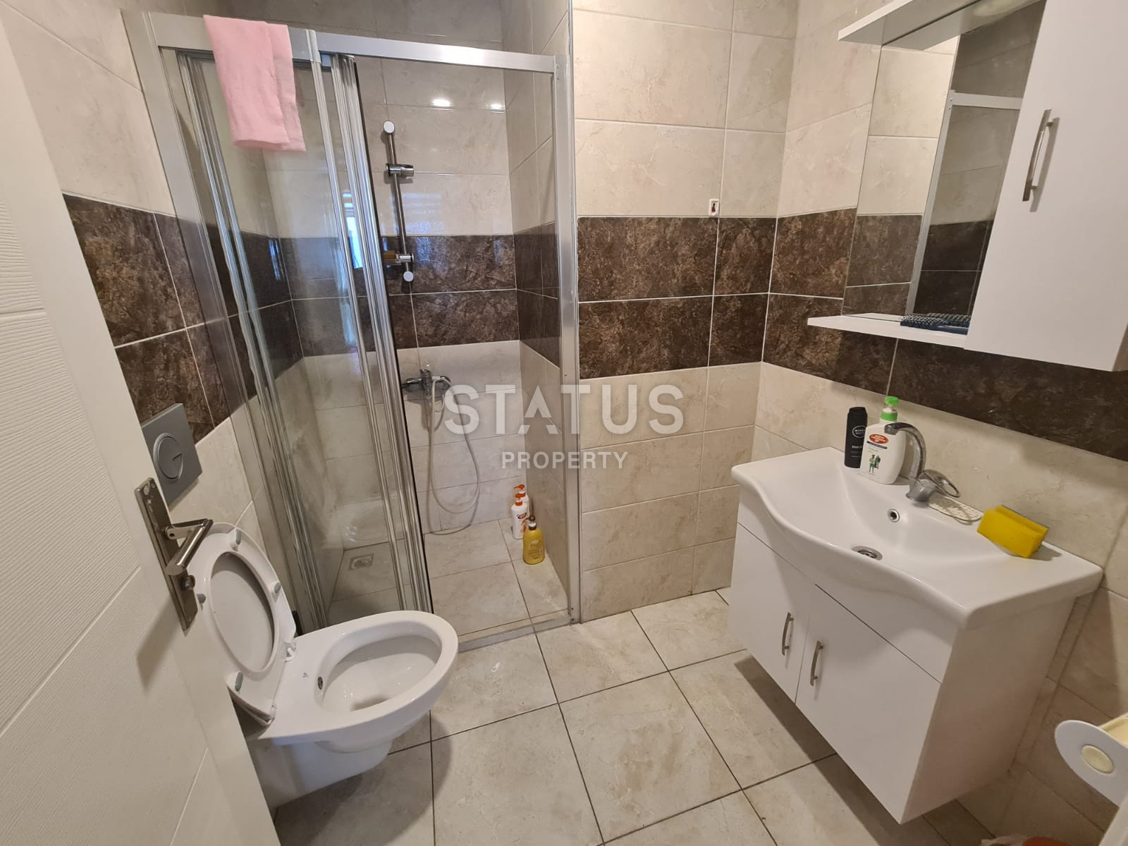 Просторные, меблированные апартаменты 2+1, в 150 метрах от моря, в районе Махмутлар, 100 кв.м. фото 25