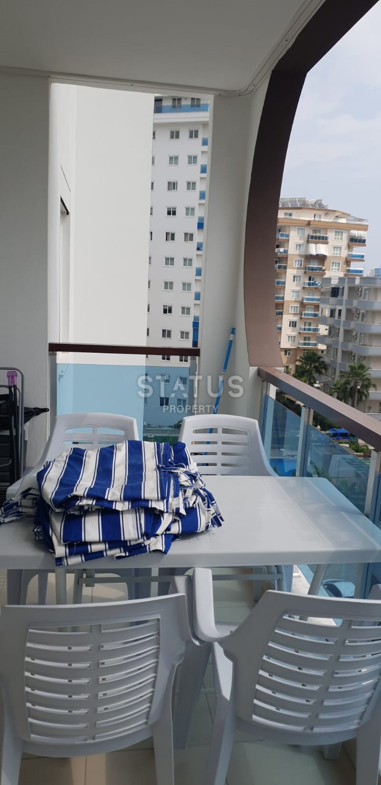 Квартира с мебелью и видом на море в районе Махмутлар! фото 12