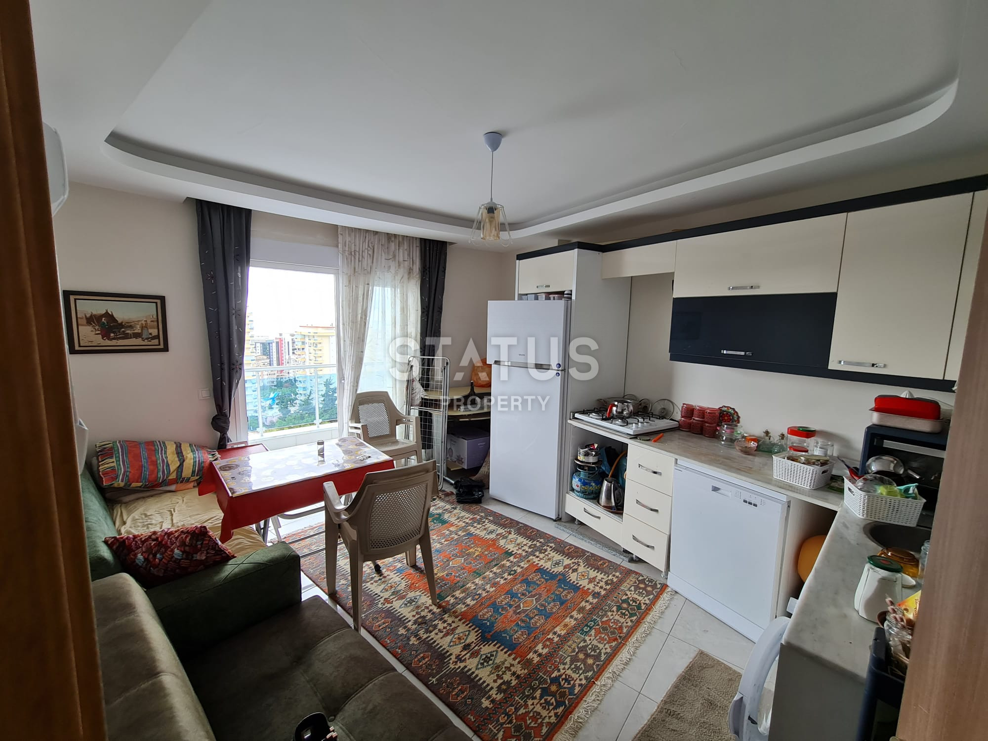 Недорогая квартира с видом на море в Махмутларе, 43 м2 фото 9