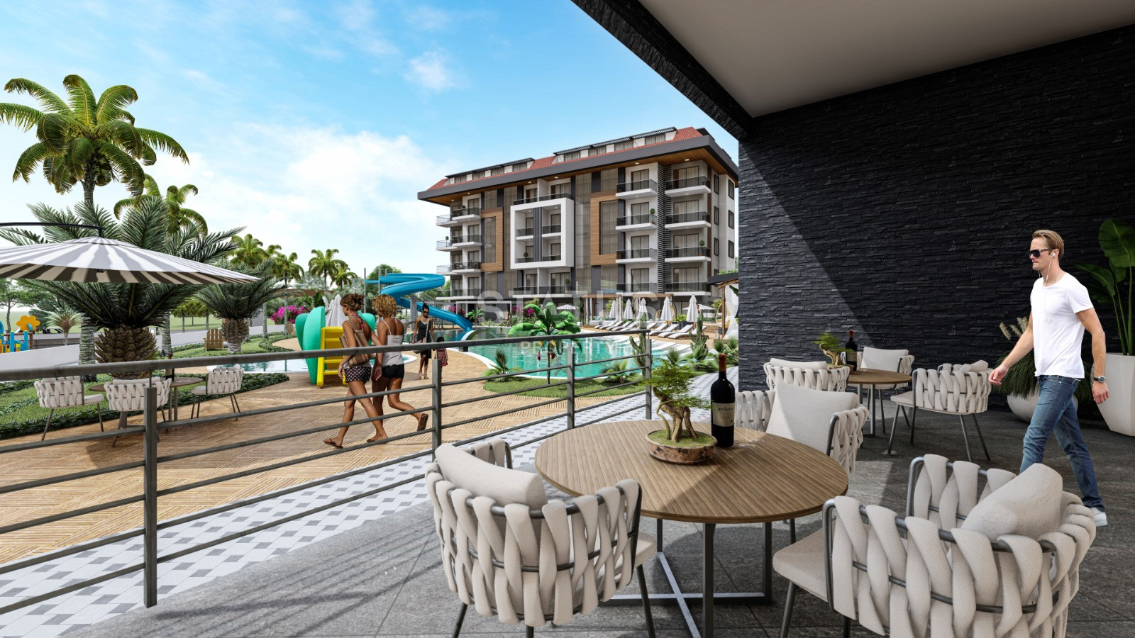 Elite complex in Kestel, apartments of various layouts up to 145 m2. фото 4