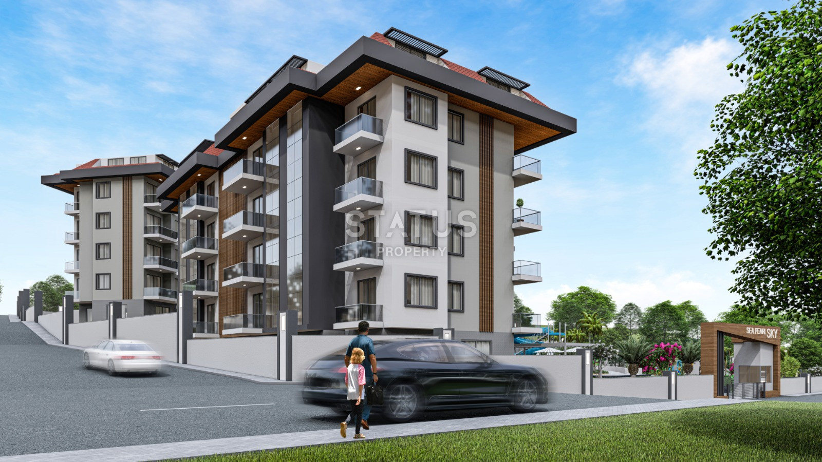 Elite complex in Kestel, apartments of various layouts up to 145 m2. фото 7