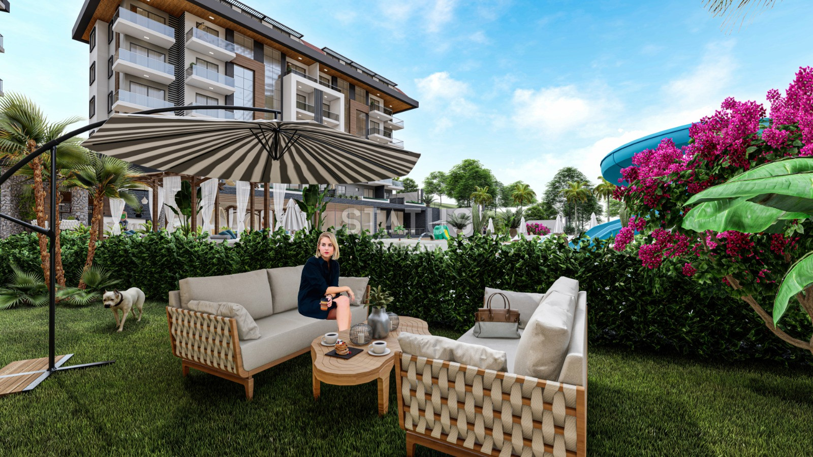 Elite complex in Kestel, apartments of various layouts up to 145 m2. фото 14